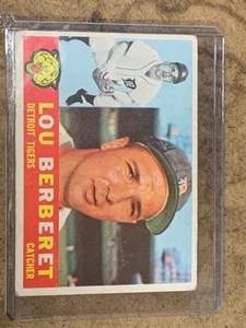1960 Topps - Lou Berberet #6 Detroit Tigers - - Bild 1 von 2