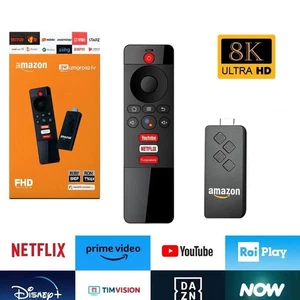 TV STICK ANDROID UHD MINI BOX CON TELECOMANDO HDMI STREAMING E APP INTEGRATE - Imagen 1 de 2