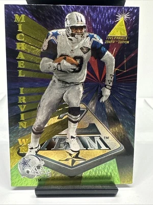 MICHAEL IRVIN 1995 PINNACLE ZENITH VAQUEROS Foto 1 de 2