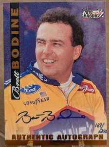 1996 Score Board Authentic On Card Auto 169/250 Brett Bodine - Picture 1 of 1