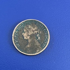 1878 Farthing Victoria Coin - Picture 1 of 2