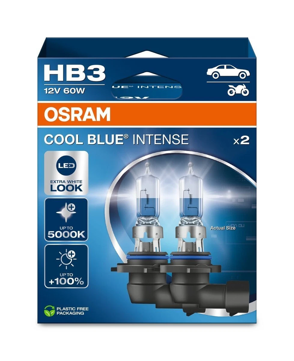 2x HB3 9005 Xenon-weiße Autolampen – 60W, 12V, Straßenzugelassen Mit E-Prüfzeichen