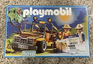 Juego de safari vintage PLAYMOBIL Jeep From Rain Forest 3018 NUEVO PRECINTADO - Imagen 1 de 4