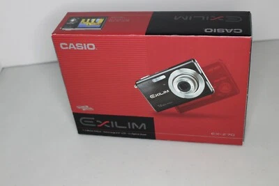 Casio Exilim 7.2 MP Black Digital Camera EX-Z70 - Image 1 of 4