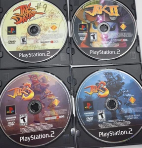 Lot of 3 Jak Games w/ Jak 3 Demo Disc - Playstation 2 PS2 Discs Only - Picture 1 of 1