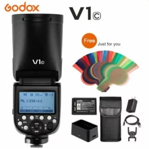 Godox V1-C 2.4G TTL HSS 1/8000s Camera Flash F Canon 550D 600D 750D 810D 80D - Picture 1 of 12