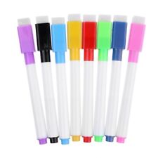 1 Set Whiteboard Pen Erasable Marker Office School Supplies 8 Colors