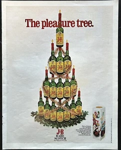 Vintage 1972 The Pleasure Tree J&B Rare Scotch LIFE Magazine Print Ad Ephemera - Picture 1 of 1