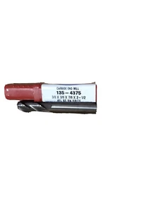 3/8" 4 FLAUTA BOLA NARIZ CARBURO EXTREMO FRESADORA SÓLIDO HTC 135-4375 - Imagen 1 de 2