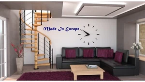 Indoor Spiral Staircase Kit Spacer, Handrail & Step All in Beech Wood Lacquered - Picture 1 of 13
