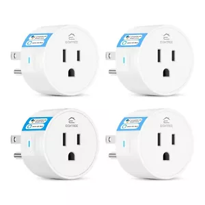 EIGHTREE Smart Plug - Funktioniert mit Alexa/Google Home/SmartThings - 2,4 GHZ (4ER PACK) - Bild 1 von 11