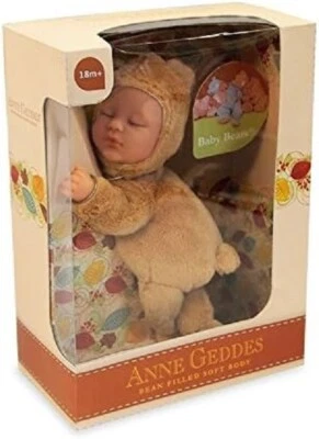 Muñeca de oso bebé caramelo Anne Geddes 579103 cuerpo lleno de frijoles blandos nuevo en caja Foto 1 de 2