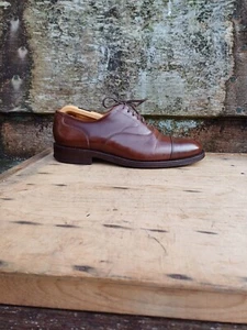 SCARPE CHURCH’S OXFORD PELLE MARRONE CHIARO UK8.5 UOMO OTTIME CONDIZIONI - Foto 1 di 10