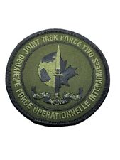 Canadian Forces JTF2 Joint Task Force Two OD Green Patch Insignia
