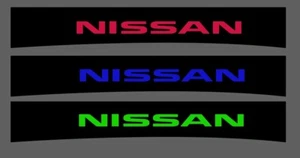 Nissan Patrol Sunstrip Graphics Sun Strip Windshield Banner Decal - Picture 1 of 4