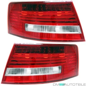 LED Rückleuchten SET Rechts Links passend für Audi A6 C6 nur Limousine 2004-2008 - Bild 1 von 4