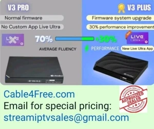 ๐ฅ VSee BoxV3 Plus TV Free Shipping ๐ฅ Cable4free.Com ๐ฅ - Picture 1 of 19