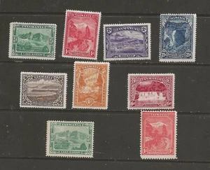 AUSTRALIA TASMANIA (26-2683) 1899 SG229-236 VISTAS JUEGO COMPLETO 7+2 TONOS MM/MH - Imagen 1 de 1