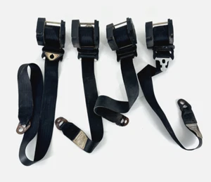 1976 MERCEDES-BENZ W116 450SEL 6.9 FRONT AND REAR SEAT BELTS SET 4PCS OEM - Picture 1 of 14