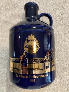 victoria police port jug "St Albans police station 1991" very good condition - Picture 1 of 10