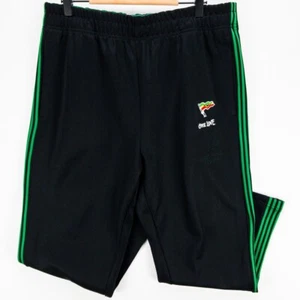 Shoe Palace Bob Marley Jogginghose Herren Gr. Large tiefschwarz grün Seitenstreifen - Bild 1 von 12