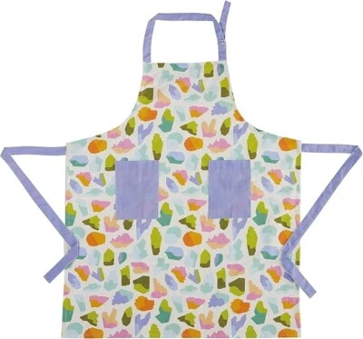 Delantal Cristalizado Artesanía Pekín, 34 Pulgadas de Largo, Algodón, Accesorios de Cocina Foto 1 de 4