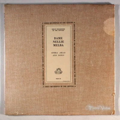Nellie Melba - Opera Arias and Songs (1961) [SEALED] Vinyl LP Opera, Aria, Dame - Image 1 of 2