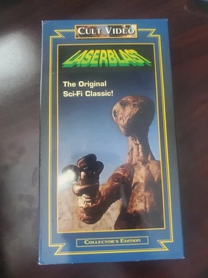 Laserblast 1978 Sci-fi Cult Movie VHS Tape Horror Movie Roddy McDowall Aliens - Image 1 of 2