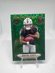 Donruss Elite Ashton Jeanty #113 Green Disco RC Raiders 2025 - Imagen 1 de 2