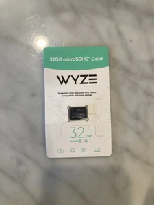 WYZE 32GB microSDHC Card Class 10 - WYZEMSD32C10 - Photo 1 sur 2