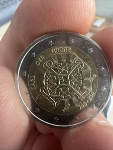 2 Euro Münze Karl der Große 748–814 aus 2023 DJ - Bild 1 von 3