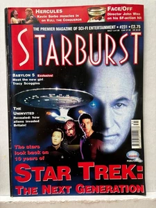 Starburst The Sci-Fi Magazine November 1997 #231 Cover: Star Trek 973G - Imagen 1 de 2