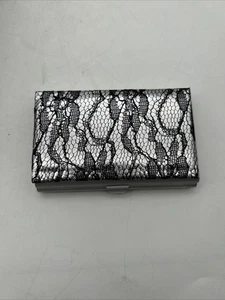 Profusion Eye Shadow Palette 12 Shimmer Shades w/ Mirror 50336 Silver Card Case - Picture 1 of 4