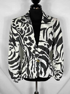 ESCADA Jacke Damenjacke elegant Zebra Leopard Woman Jacket Gr.S - 40 - Bild 1 von 7