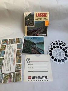 Carretes View-Master completos de colección Lassie Rides the Log Flume GAF B526 - Imagen 1 de 6
