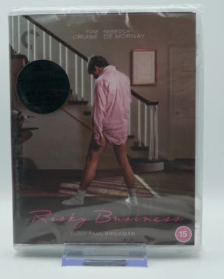 Risky Business / 4K UHD / Blu Ray / New / Sealed / Tom Cruise / Criterion - Image 1 of 4