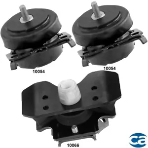 Engine Mounts & Transmission Mount 3PCS Set for Toyota Tacoma 23-16 V6-3.5L RWD - Picture 1 of 6