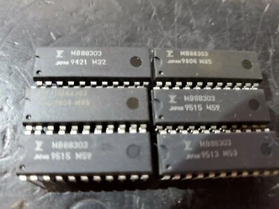 MB88303 / IC / DIP / 1 PIECE (dated1995-1998) NMOS Television Display Controller - Image 1 of 4