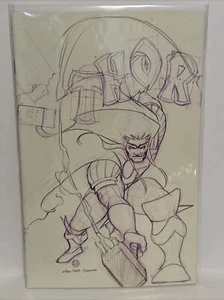 Thor #6 - Variante de boceto Melocotón Momoko Negro Invierno Thor 337 Homenaje Virgen - Casi Nuevo - Imagen 1 de 1