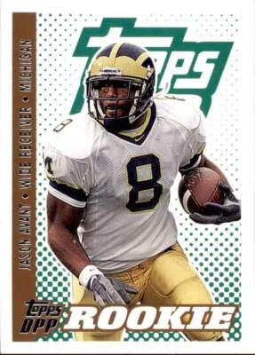 2006 Topps Draft Picks & Prospects Rookie #114 Jason Avant Michigan Wolverines - Image 1 of 2