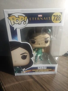 Funko Pop! Vinilo: Marvel - Sersi #728 algo de desgaste en caja - Imagen 1 de 4