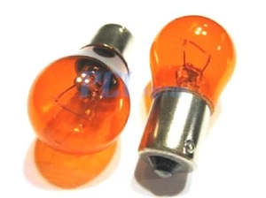 2PCS 12V10W ORANGE TURN SIGNAL BLINKER LIGHT BULBS GY6 SCOOTER MOPED BB02 - Bild 1 von 1