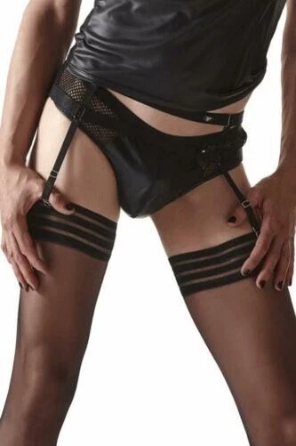 Slip + Porte-Jarretelle CRDSET004 Crossdresser - Photo 1/1