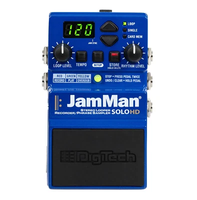 DigiTech JamMan Solo HD Compact Stereo Looper Pedal - Image 1 of 4