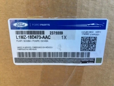 OEM NEW 2020-2021 FORD EXPLORER COOLANT PUMP L1MZ 18D473 AAC - Image 1 of 4