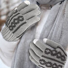 1Pair Touchscreen Waterproof Anti-slip Gloves Winter Thickened Warm Gloves