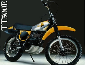 YAMAHA Brochure TT500 E 1978 Sales Catalog Catalogue REPRO TT500E - Picture 1 of 3