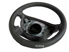 Fits Ford Prefect Dark Grey Italian Leather Steering Wheel Cover 1938-1959 New