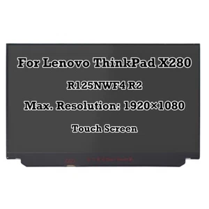 12.5'' FHD IPS LCD On-Cell Touch Screen R125NWF4 R2 for Lenovo ThinkPad X280 - Picture 1 of 6