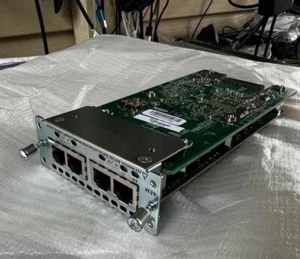 Cisco NIM-4E/M 4Port Analog Voice Network Interface Cards - Picture 1 of 3